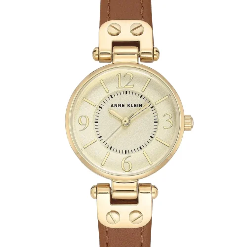 Anne Klein Women's Leather Strap Watch-7